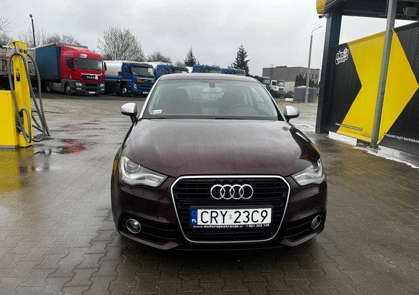 Audi A1 cena 30500 przebieg: 197000, rok produkcji 2011 z Skoki małe 46